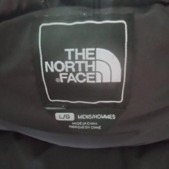 The North Face Black/Red Nuptse 700 Goose Down Puffer Vest size Large - Picture 5 of 7